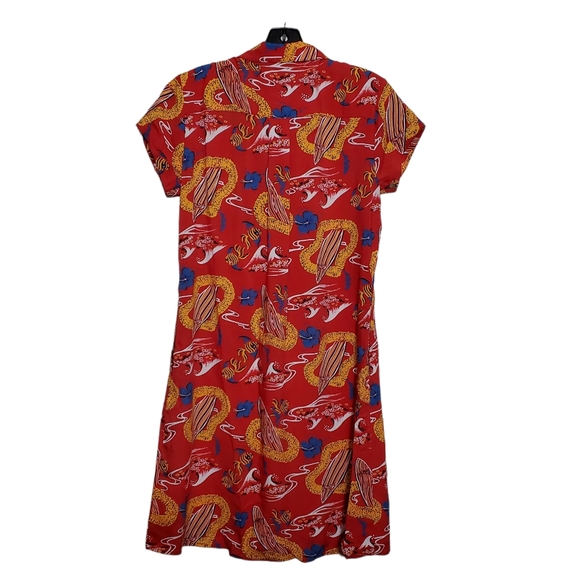 Western Aloha Keoni Surfboard Hawaiian Dress - Picture 2 of 9